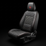 MGS-001 - MG Seat Covers | Custom Fit for MG ZS, HS, MG3 & MG4 | Black or Red Stitching